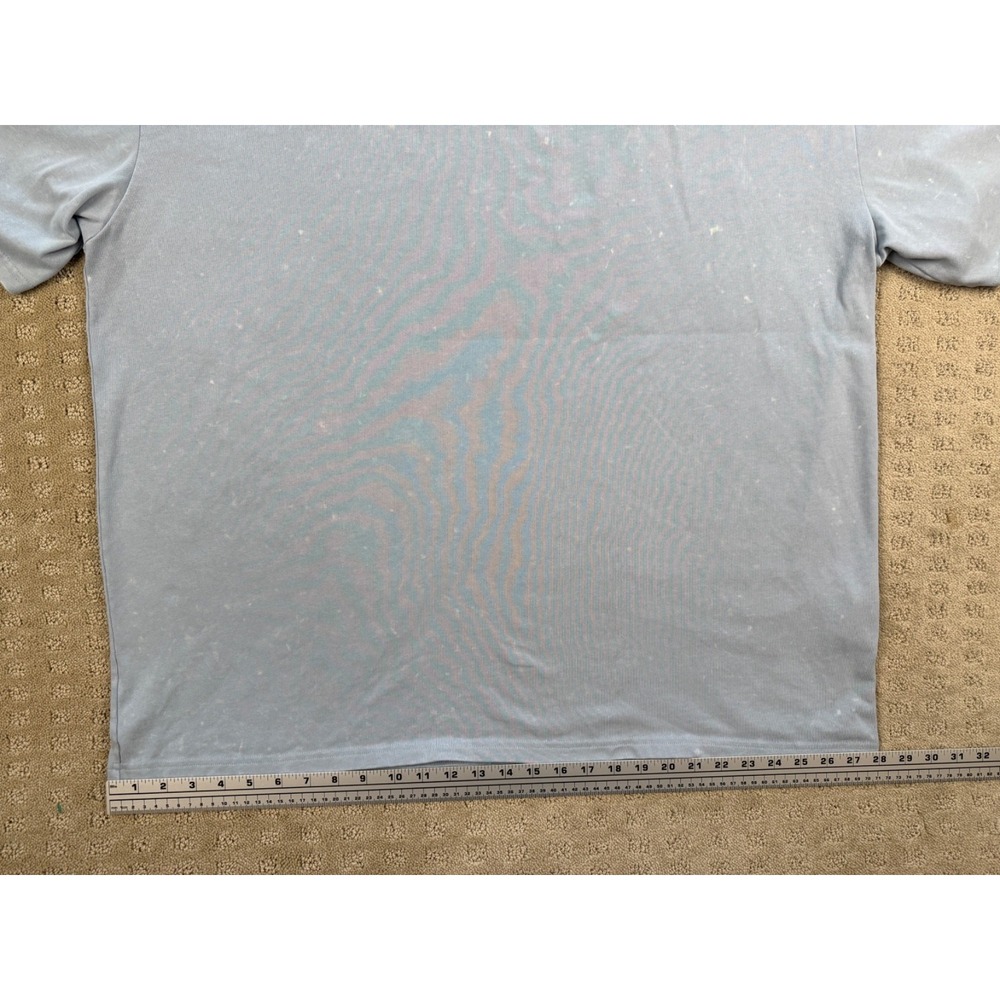 Men's Under Armour 2XL Loose T-Shirt with bleach splatter design #1105 - Picture 10 of 16